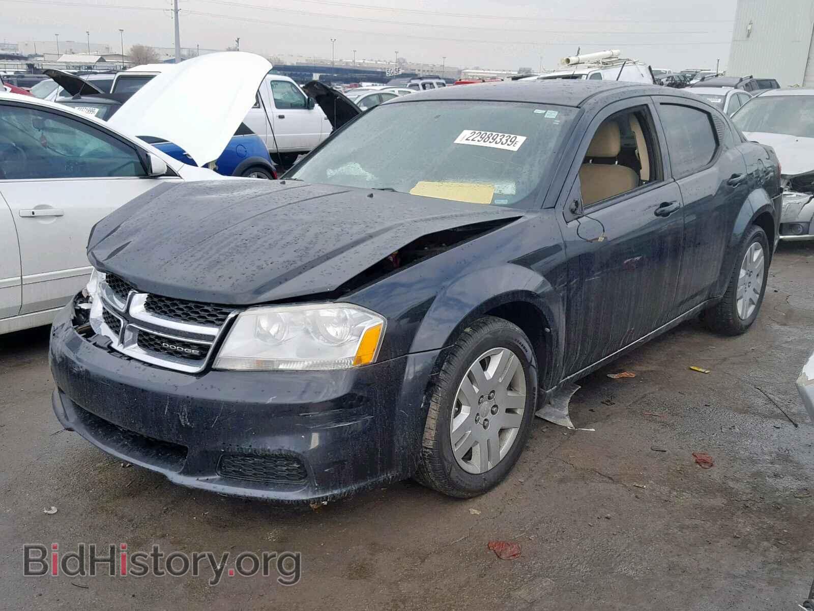 2012 DODGE AVENGER - VIN: 1C3CDZAB1CN118706 - Фото 2