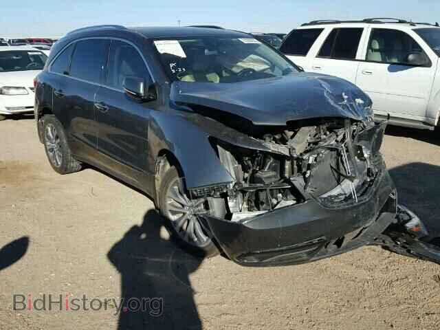 Photo 5FRYD3H48EB006930 - ACURA MDX 2014