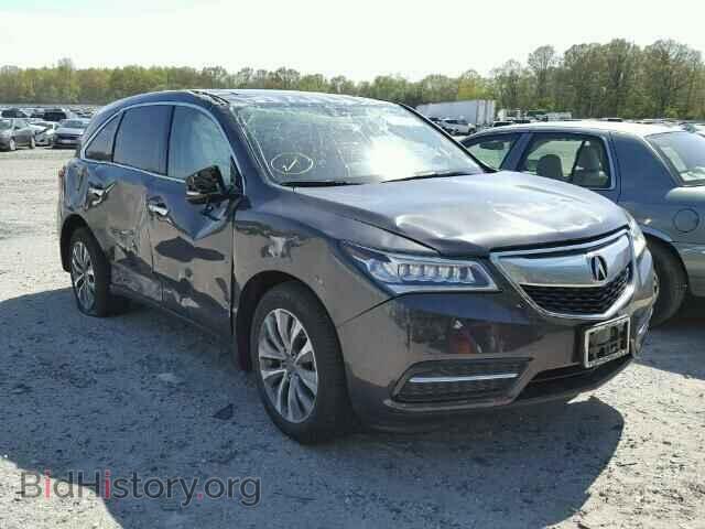 Photo 5FRYD4H49EB040056 - ACURA MDX 2014