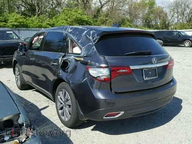 2014 ACURA MDX - VIN: 5FRYD4H49EB040056 - Фото 3