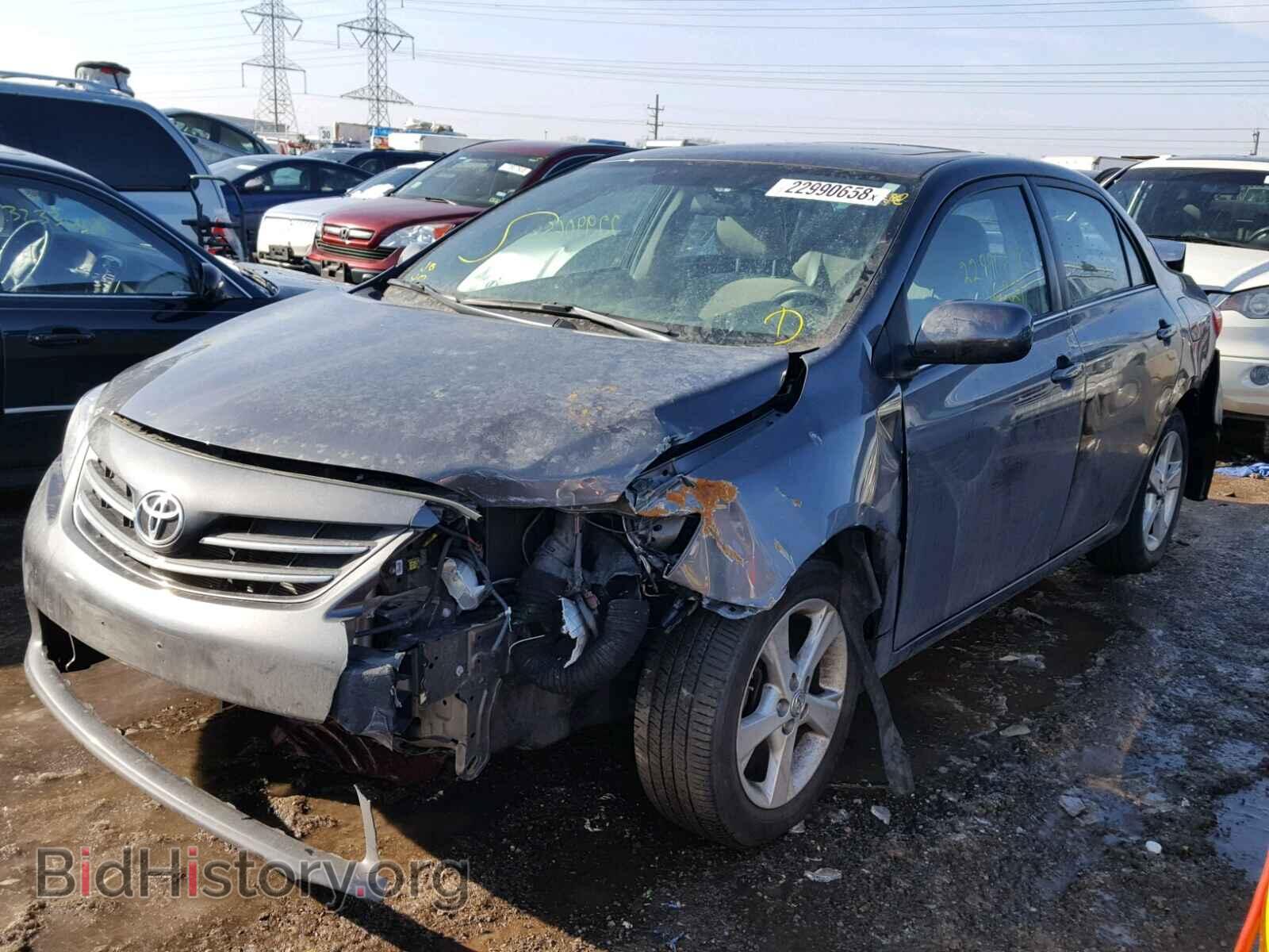 2013 TOYOTA COROLLA BA - VIN: 2T1BU4EE4DC080777 - Фото 2