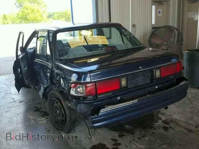 1993 FORD ESCORT - VIN: 3FAPP13J8PR185693 - Фото 3