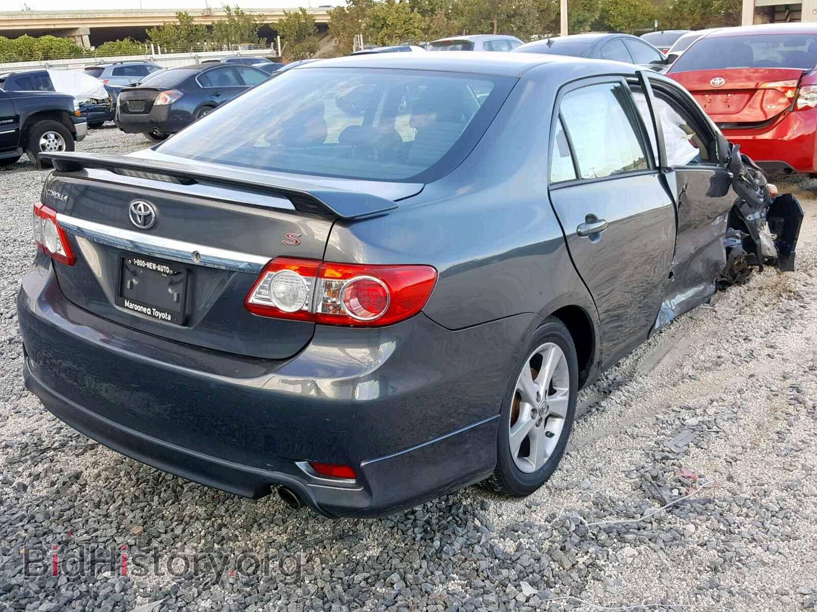 2012 TOYOTA COROLLA BA - VIN: 2T1BU4EEXCC764201 - Фото 4