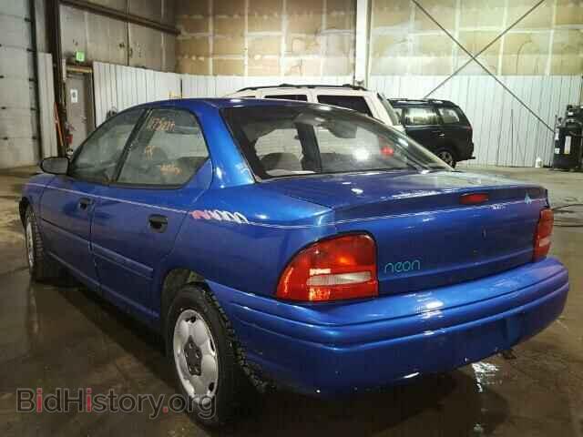 1995 DODGE NEON - VIN: 1B3ES47C2SD141673 - Фото 3