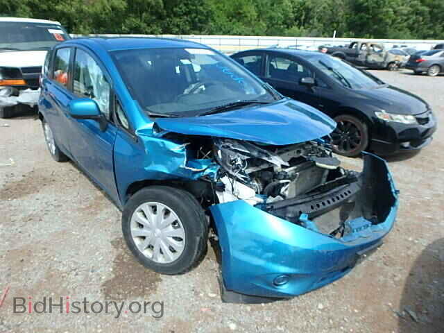 2014 Nissan VERSA Versa Note (VIN 3N1CE2CP7EL389459) — photo 1 of 10, Copart, damage: front end