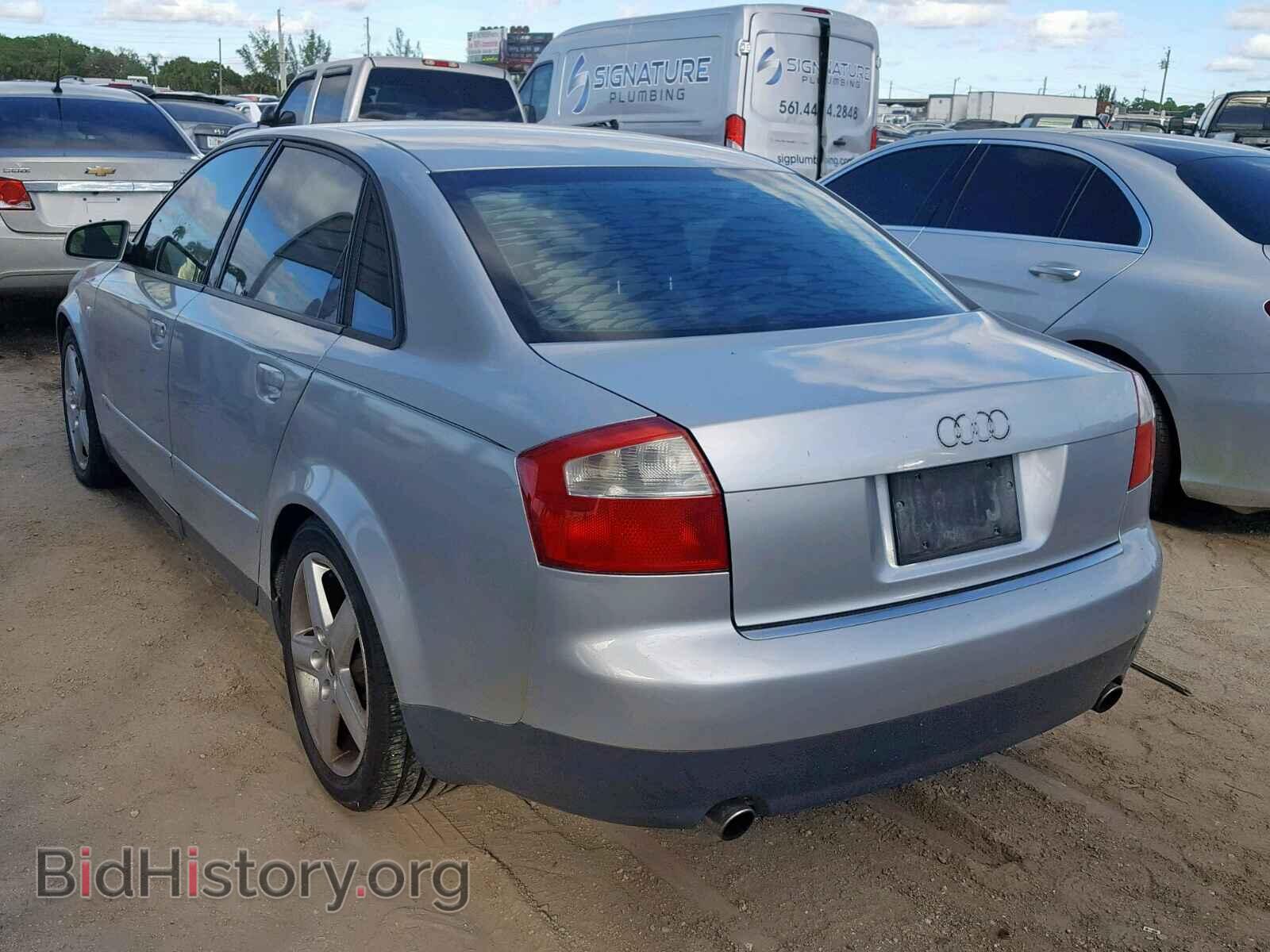 2002 AUDI A4 - VIN: WAULC68E72A155677 - Фото 3
