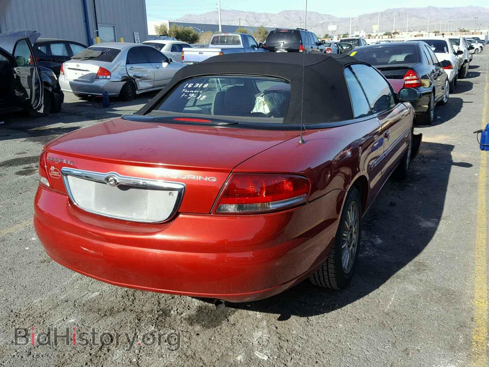 2006 CHRYSLER SEBRING - VIN: 1C3EL55R06N157688 - Фото 4