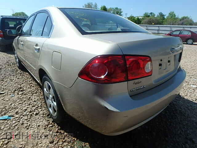 2007 KIA OPTIMA - VIN: KNAGE123075130870 - Фото 3