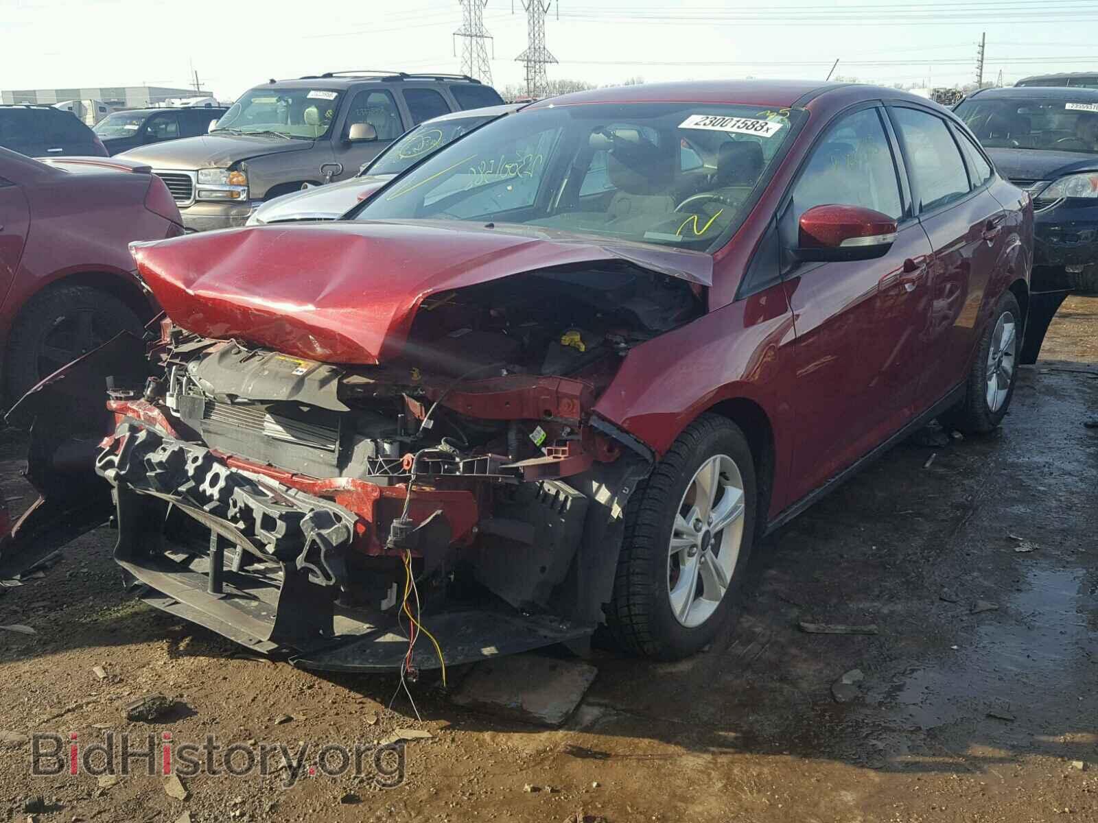 2014 FORD FOCUS - VIN: 1FADP3F29EL205058 - Фото 2