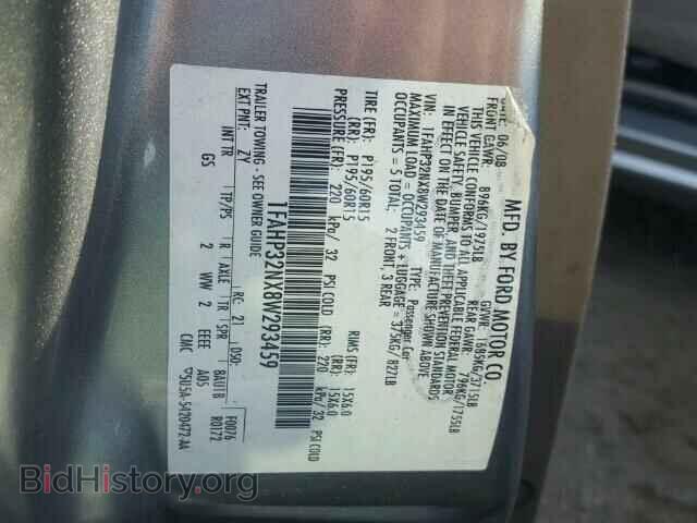 2008 FORD FOCUS - VIN: 1FAHP32NX8W293459 - Фото 10