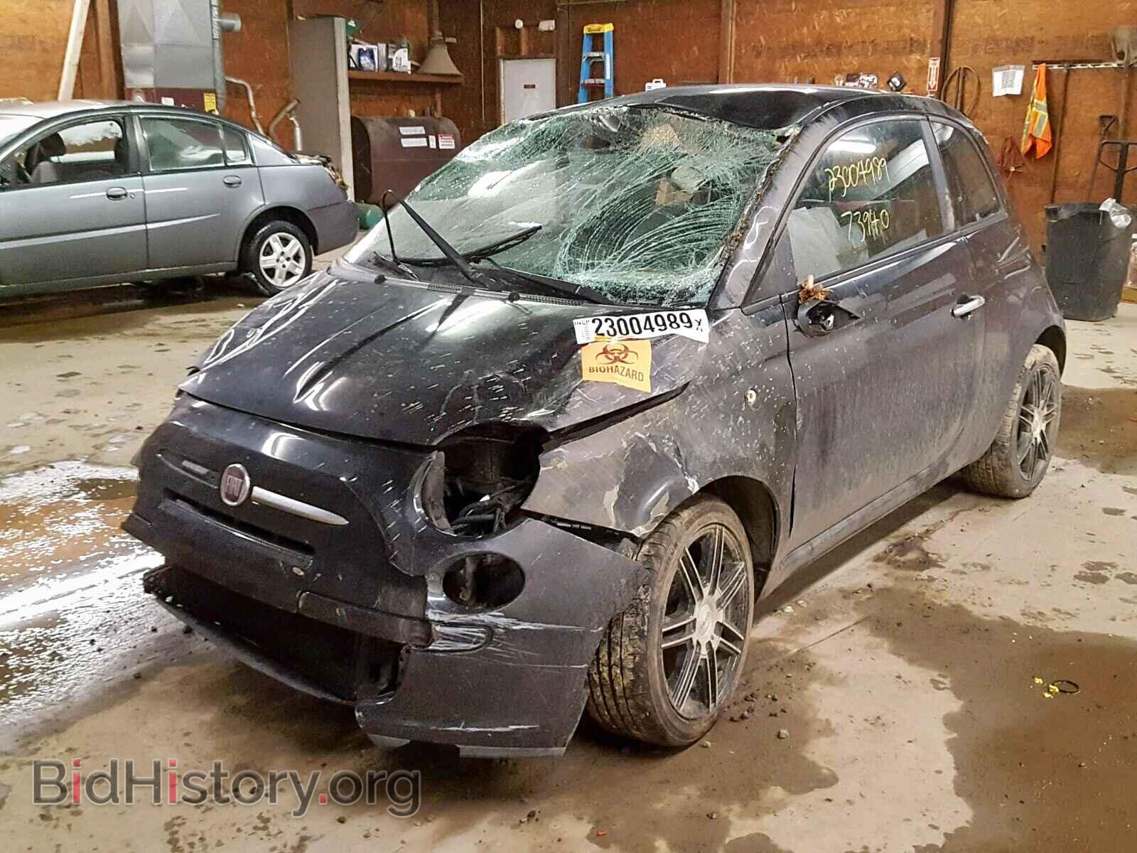 2012 FIAT 500 - VIN: 3C3CFFARXCT303696 - Фото 2
