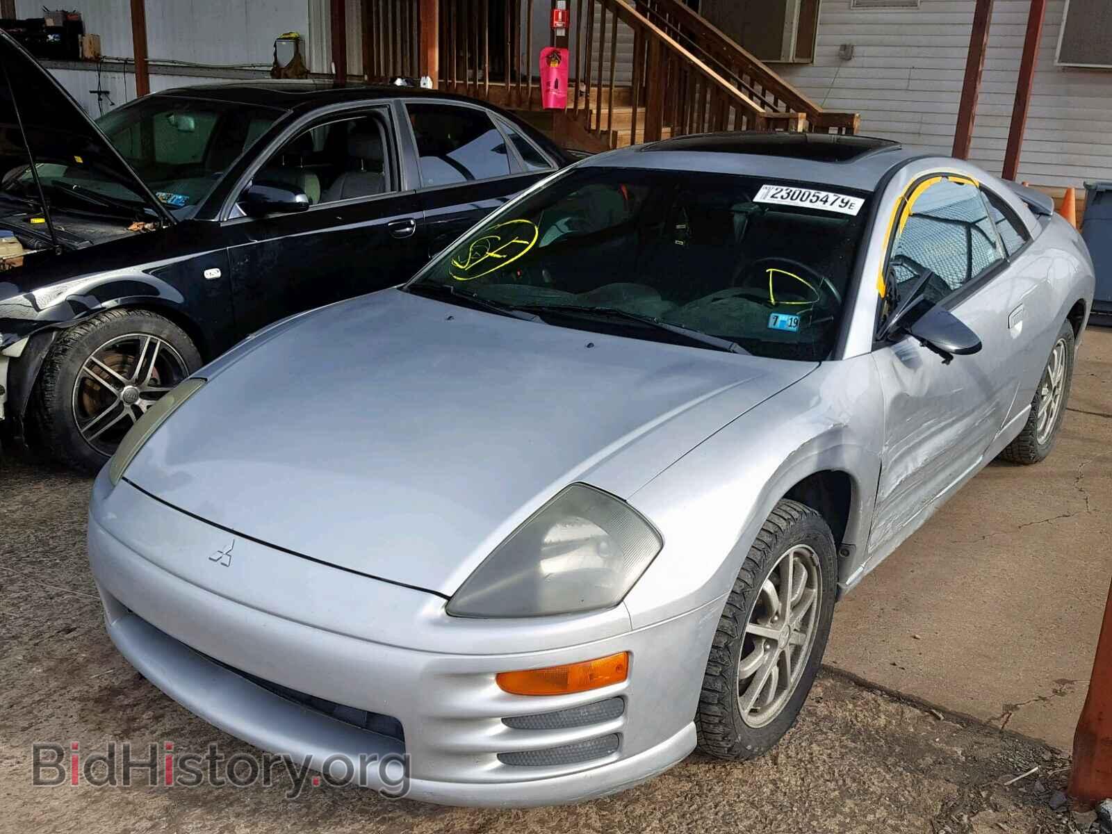 2002 MITSUBISHI ECLIPSE - VIN: 4A3AC44GX2E052622 - Фото 2