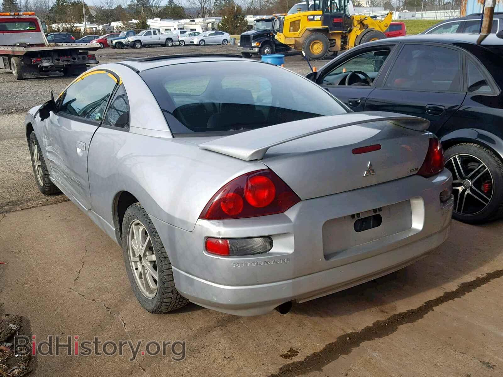 2002 MITSUBISHI ECLIPSE - VIN: 4A3AC44GX2E052622 - Фото 3