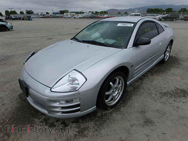 2002 MITSUBISHI ECLIPSE - VIN: 4A3AC84H22E076252 - Фото 2