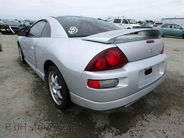 2002 MITSUBISHI ECLIPSE - VIN: 4A3AC84H22E076252 - Фото 3