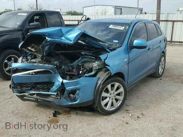 2013 MITSUBISHI OUTLANDER - VIN: 4A4AP3AU6DE024145 - Фото 2