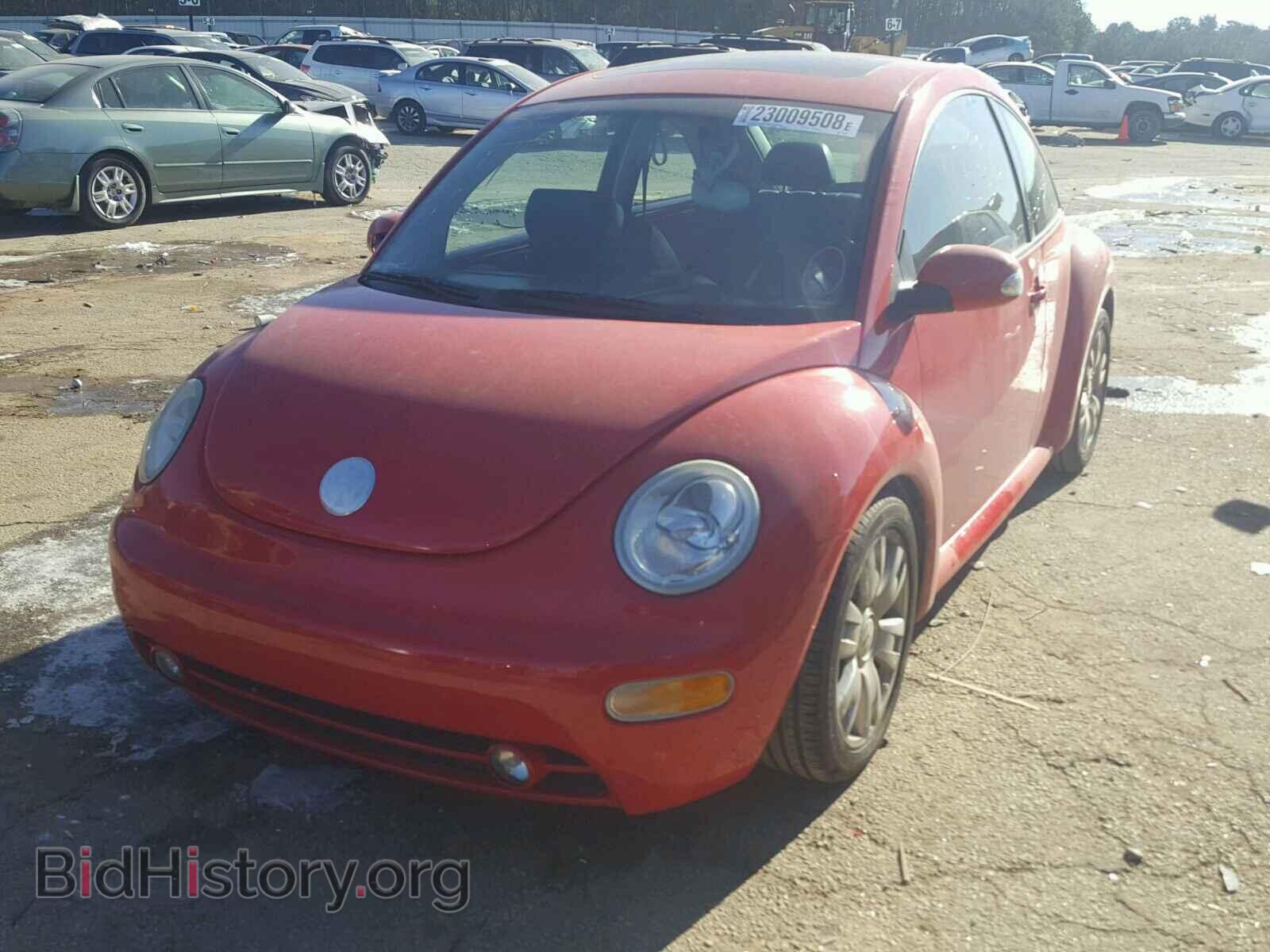 2003 VOLKSWAGEN BEETLE - VIN: 3VWCD21C03M441406 - Фото 2