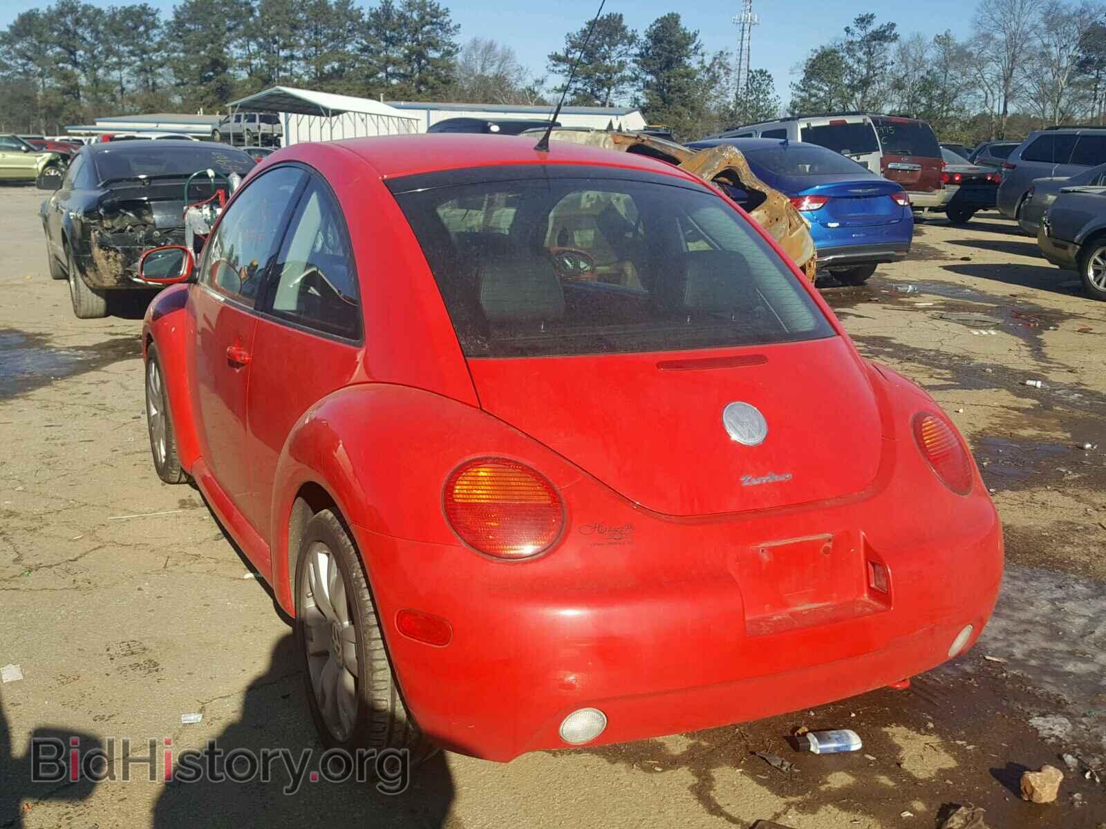 2003 VOLKSWAGEN BEETLE - VIN: 3VWCD21C03M441406 - Фото 3