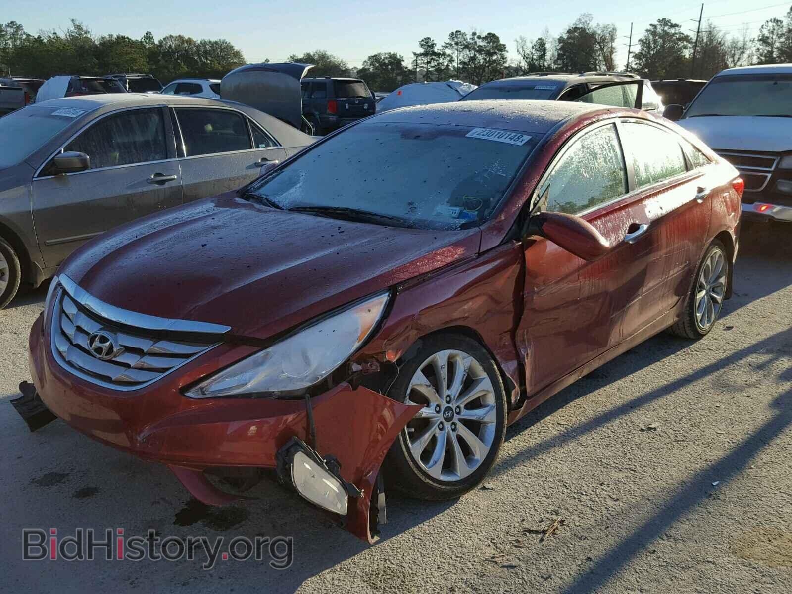 2012 HYUNDAI SONATA - VIN: 5NPEC4AB9CH444554 - Фото 2