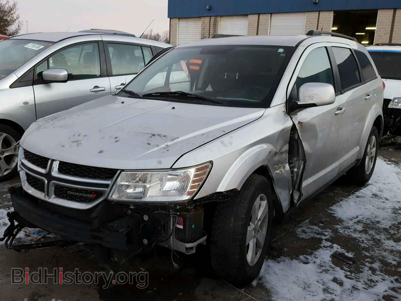 2012 DODGE JOURNEY - VIN: 3C4PDCBG6CT396182 - Фото 2