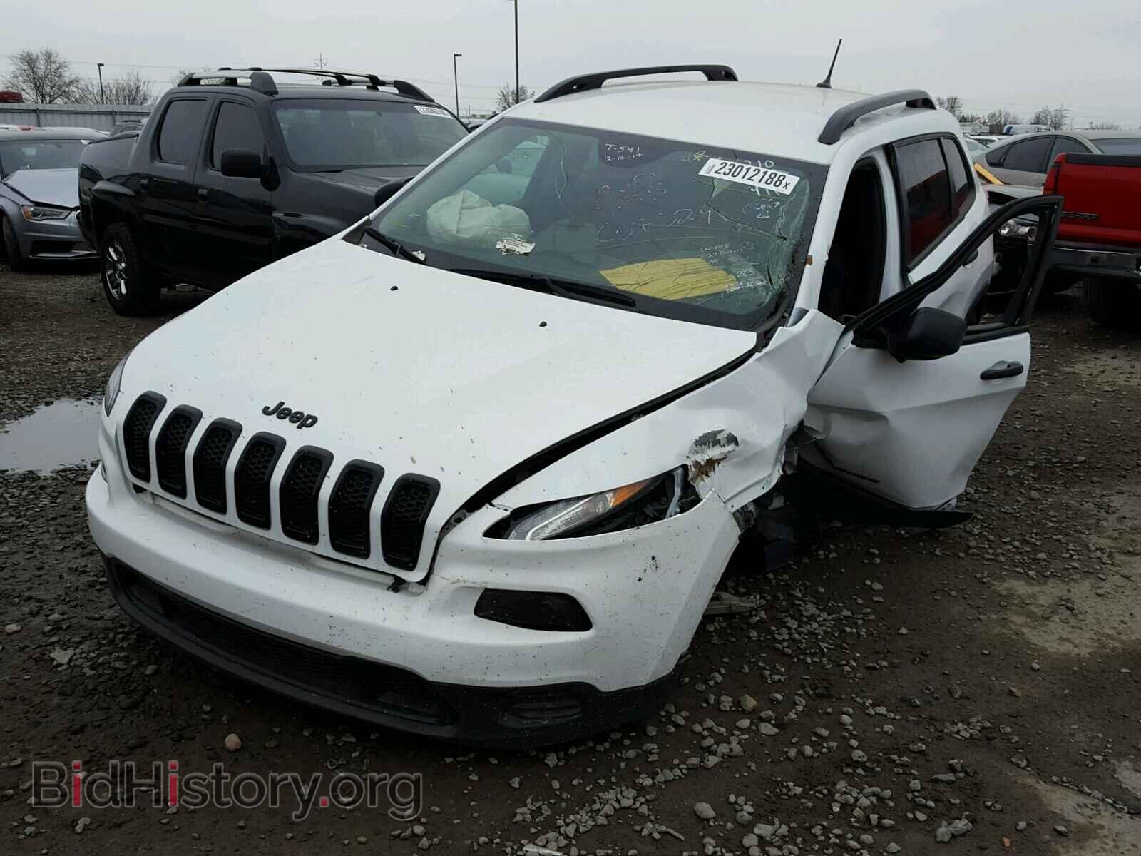 2017 JEEP CHEROKEE - VIN: 1C4PJLAB5HW607324 - Фото 2