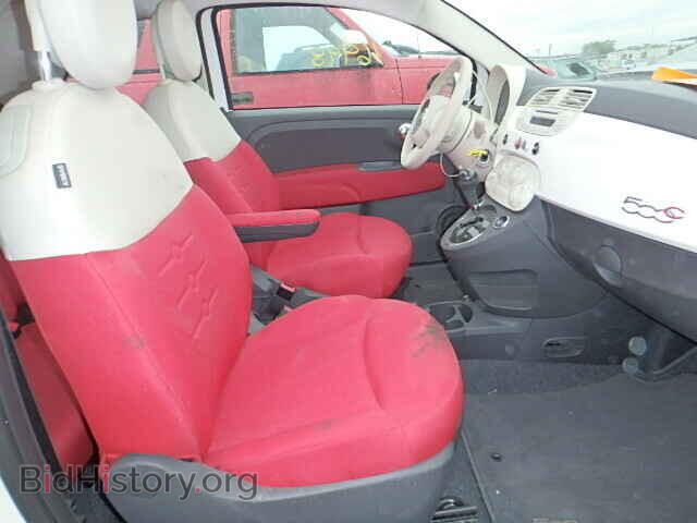 2012 FIAT 500 - VIN: 3C3CFFDR4CT214069 - Фото 5