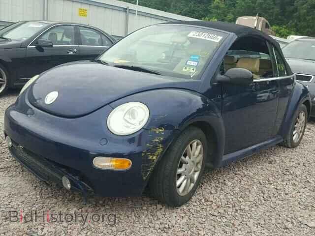 2004 VOLKSWAGEN BEETLE - VIN: 3VWCM31Y24M331377 - Фото 2