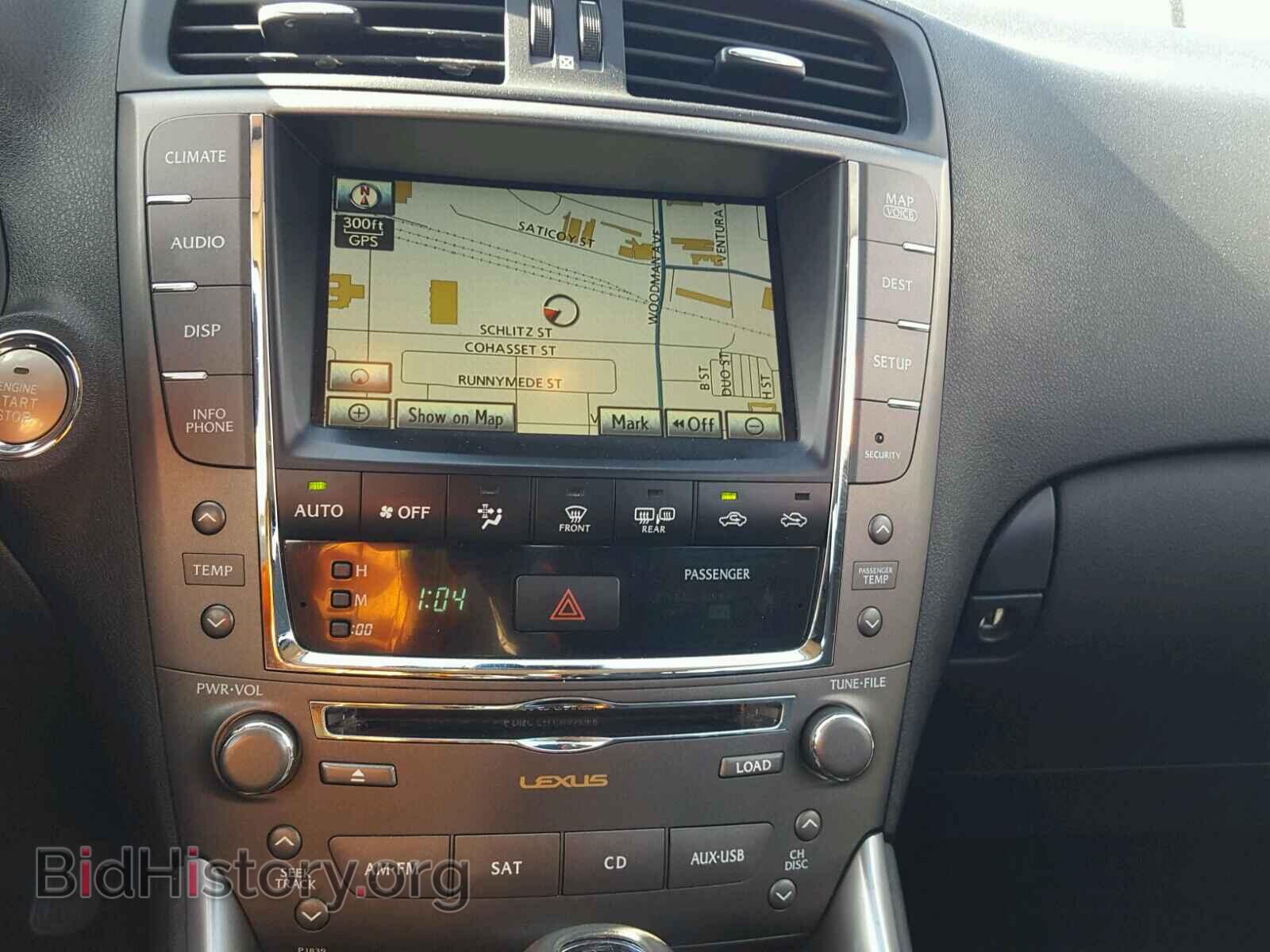 2010 LEXUS IS250 - VIN: JTHFF2C25A2501634 - Фото 9