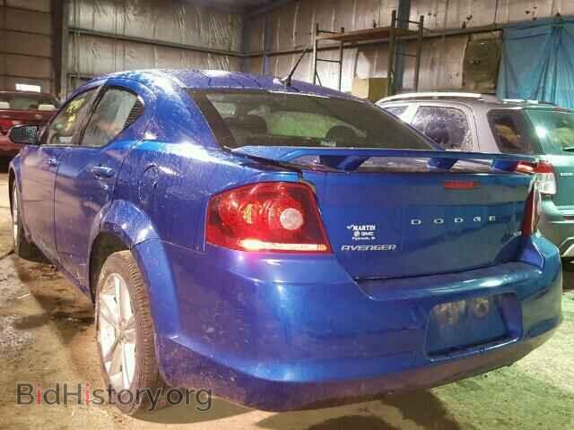 2014 DODGE AVENGER - VIN: 1C3CDZCB4EN102368 - Фото 3