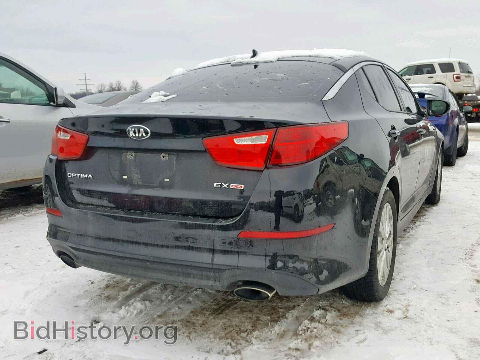 2014 KIA OPTIMA - VIN: 5XXGN4A71EG270279 - Фото 4
