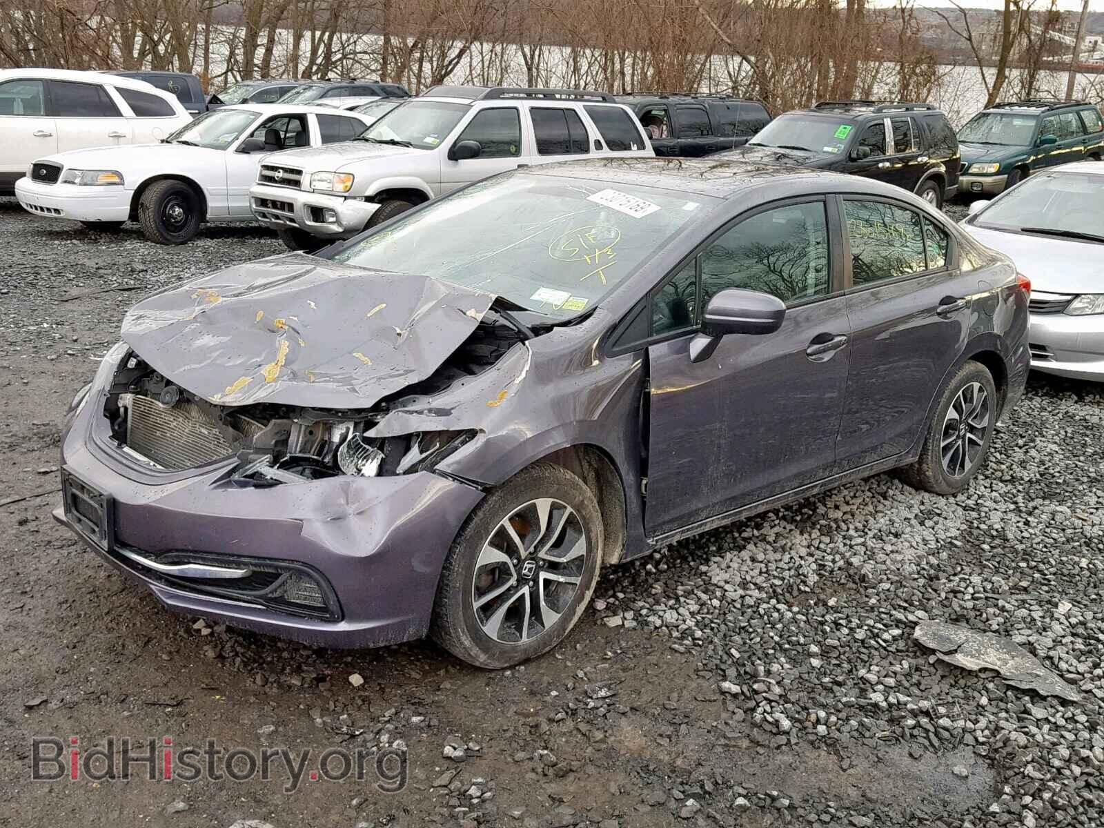 2014 HONDA CIVIC - VIN: 2HGFB2F8XEH554597 - Photo 2