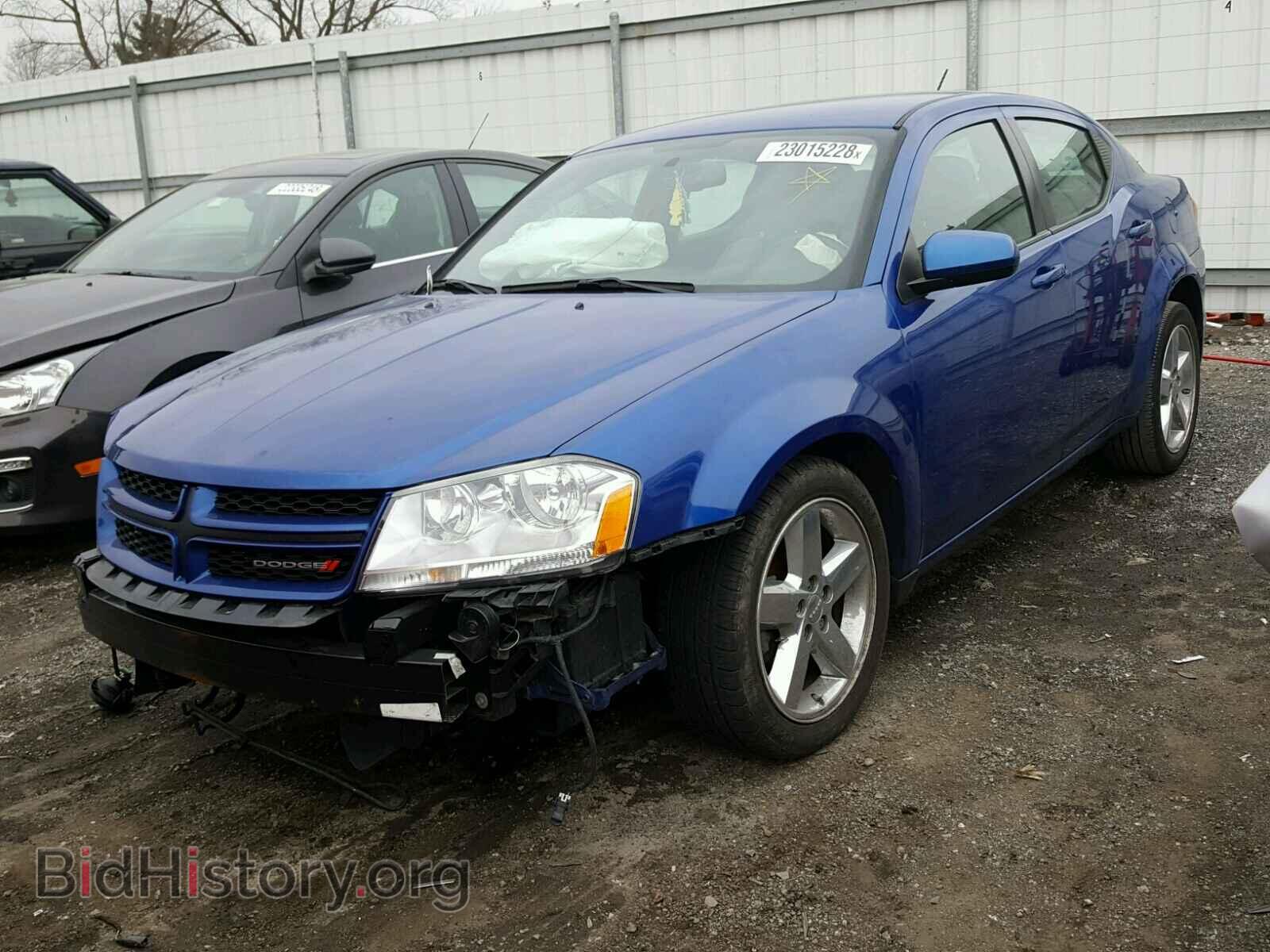 2013 DODGE AVENGER - VIN: 1C3CDZCB6DN664254 - Фото 2