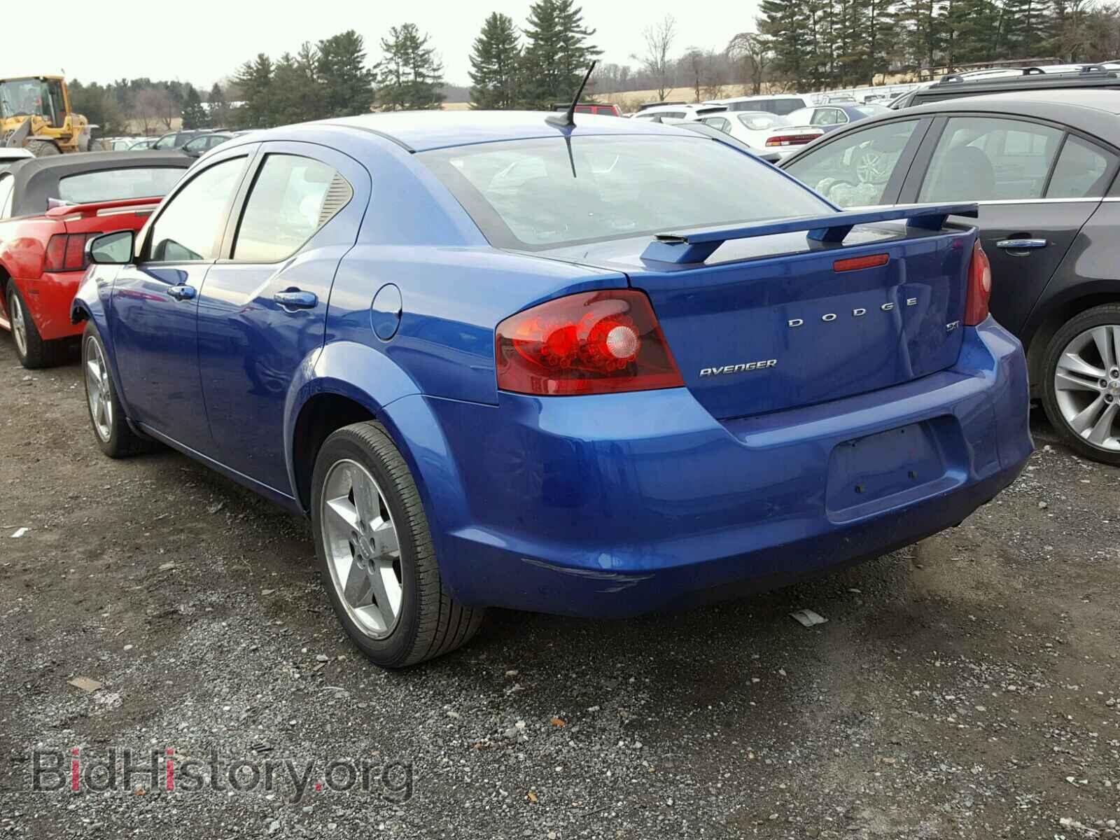 2013 DODGE AVENGER - VIN: 1C3CDZCB6DN664254 - Фото 3
