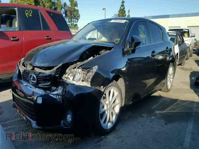 2012 LEXUS CT 200 - VIN: JTHKD5BH7C2097184 - Фото 2