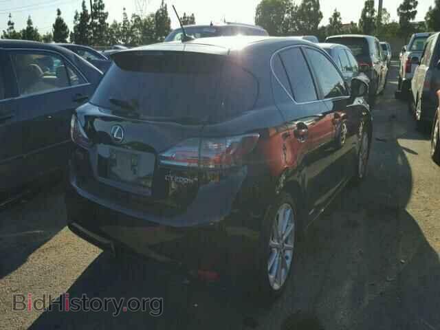 2012 LEXUS CT 200 - VIN: JTHKD5BH7C2097184 - Фото 4