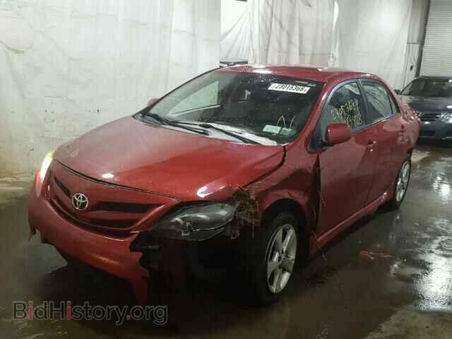 2011 TOYOTA COROLLA BA - VIN: 2T1BU4EE9BC679655 - Фото 2