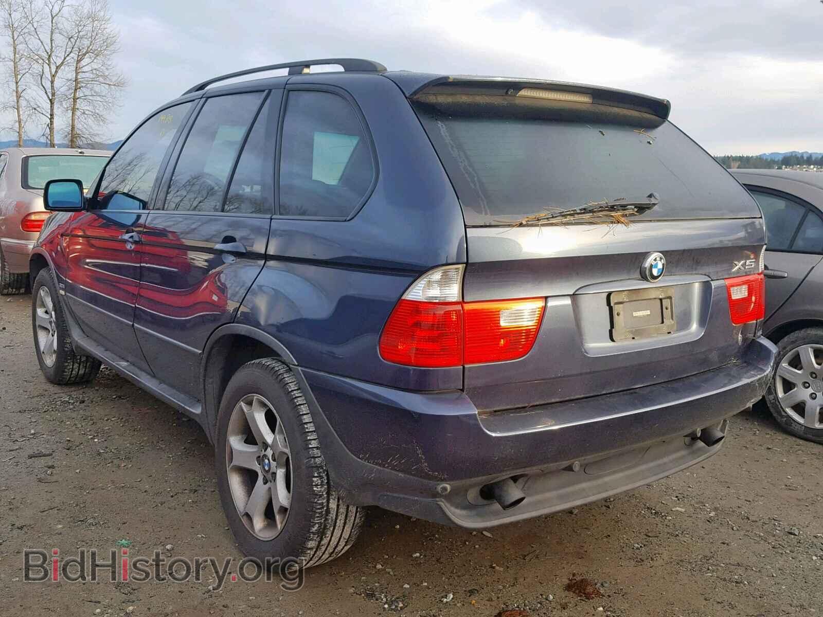 2005 BMW X5 - VIN: 5UXFA13505LY16232 - Фото 3