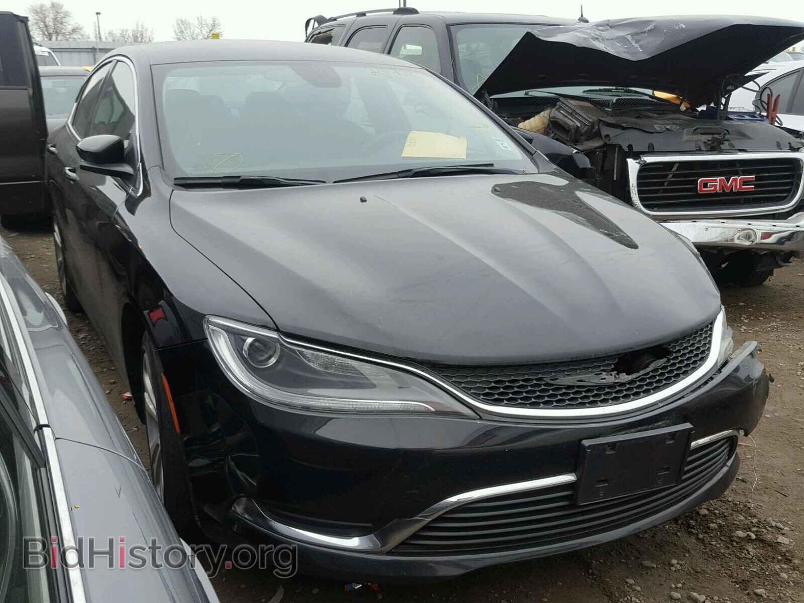Photo 1C3CCCAB0FN650419 - CHRYSLER 200 2015