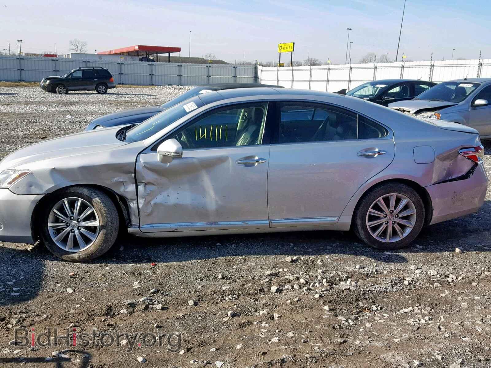 2012 LEXUS ES350 - VIN: JTHBK1EG7C2498705 - Фото 9