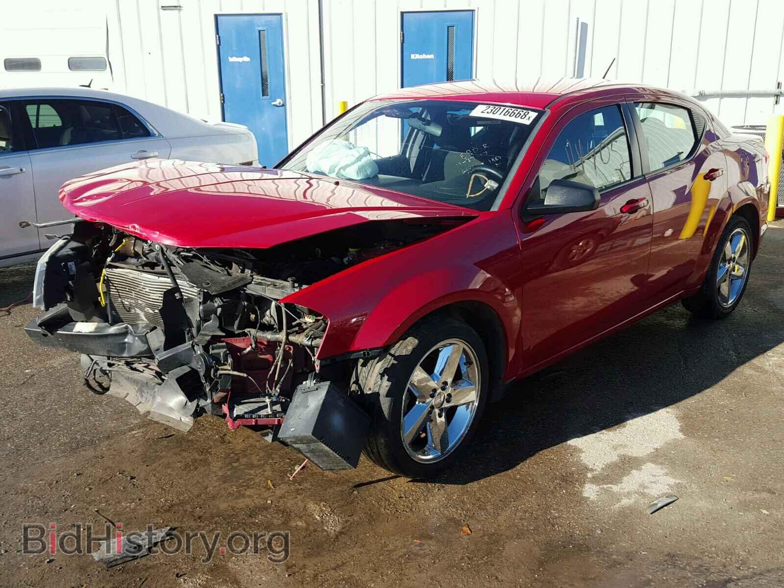 2014 DODGE AVENGER - VIN: 1C3CDZAB4EN109906 - Фото 2