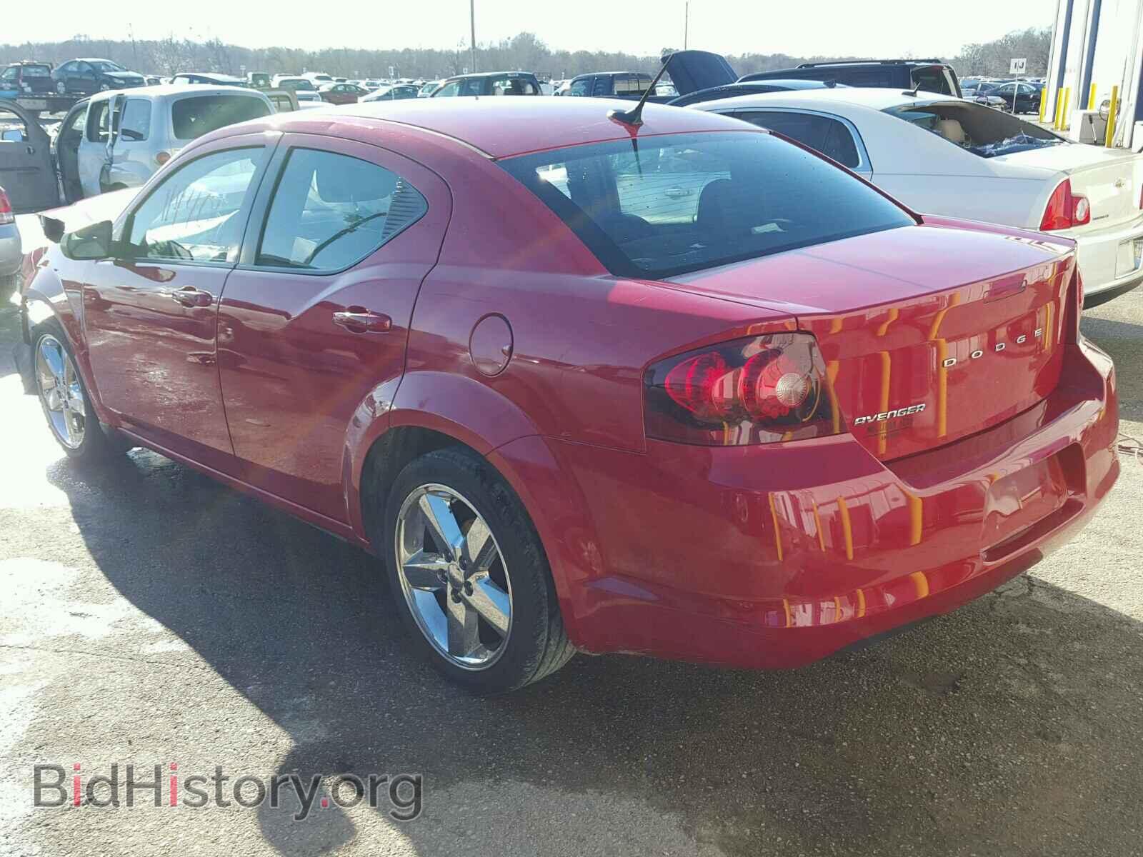 2014 DODGE AVENGER - VIN: 1C3CDZAB4EN109906 - Фото 3