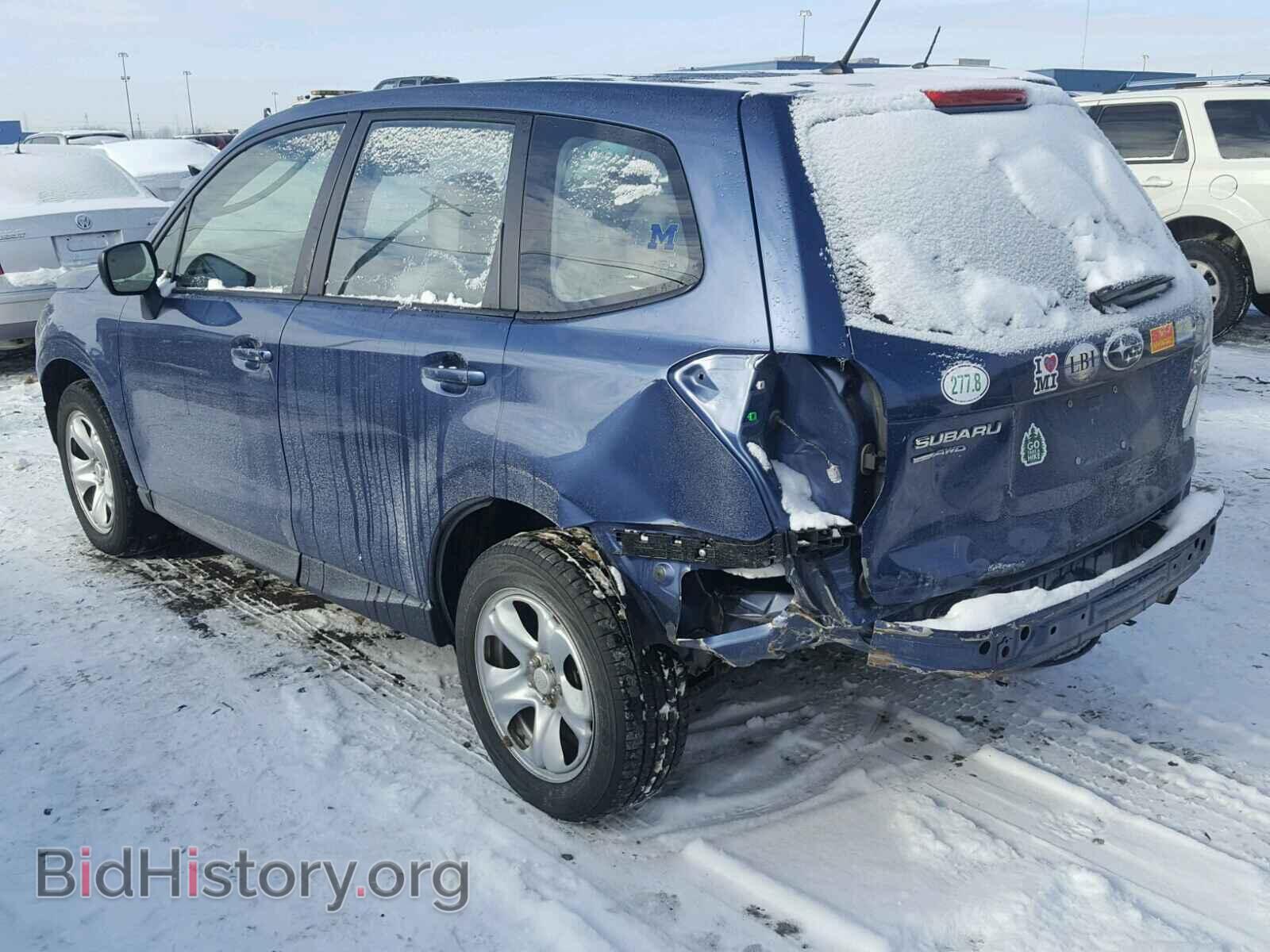 2014 SUBARU FORESTER - VIN: JF2SJAAC7EH443583 - Фото 3