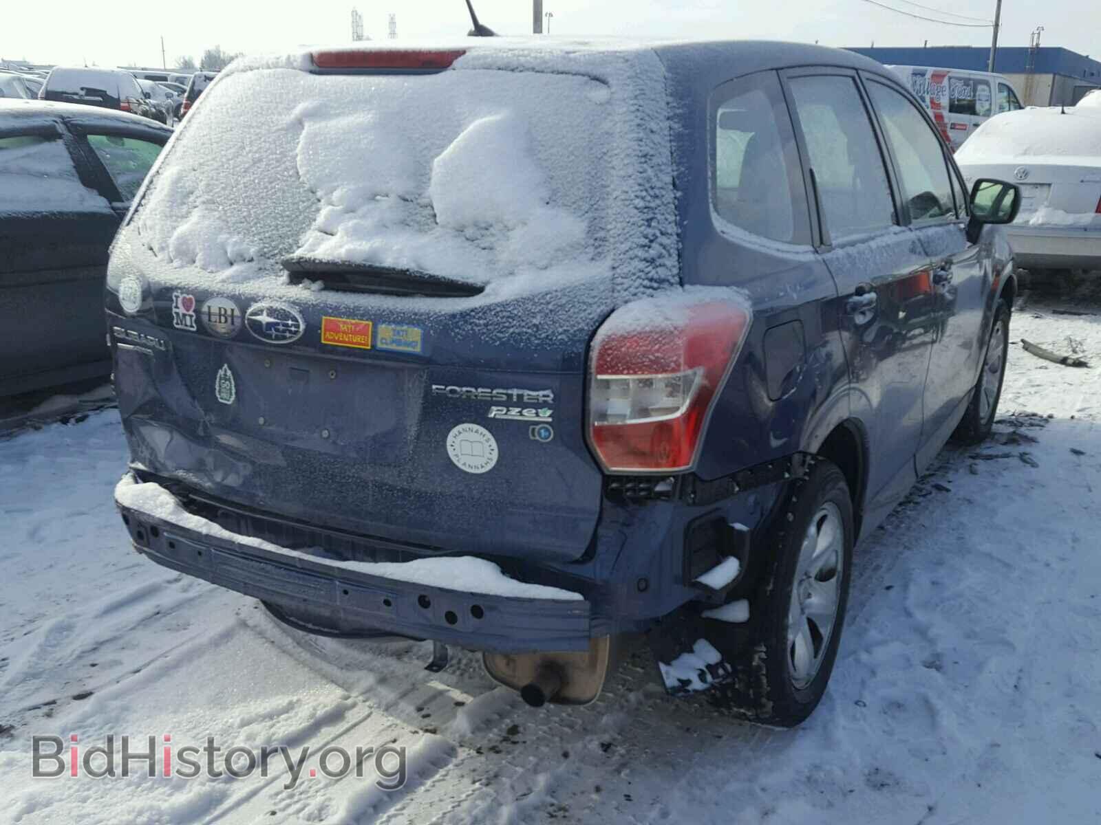 2014 SUBARU FORESTER - VIN: JF2SJAAC7EH443583 - Фото 4