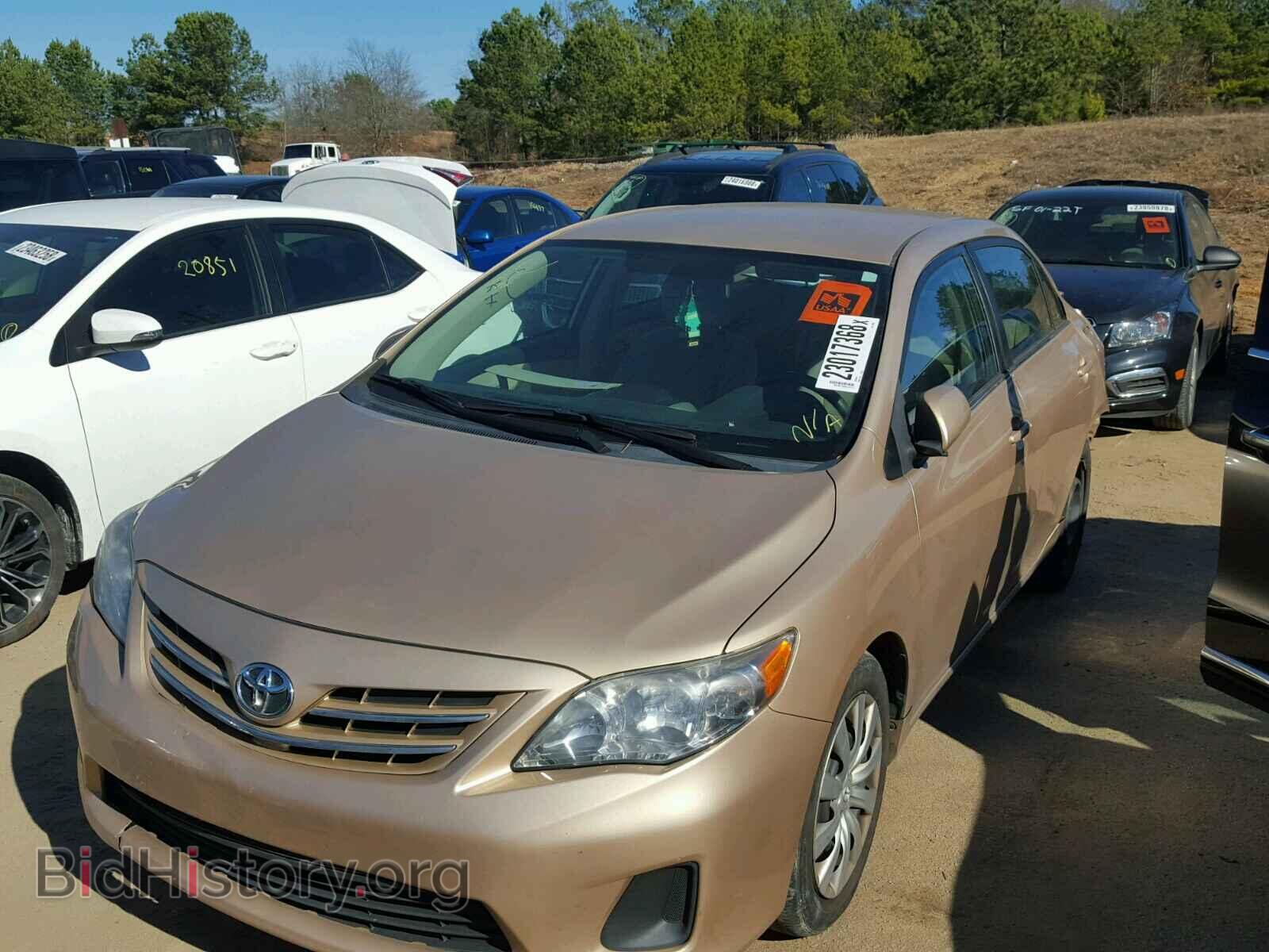 2013 TOYOTA COROLLA BA - VIN: 2T1BU4EE6DC928545 - Фото 2