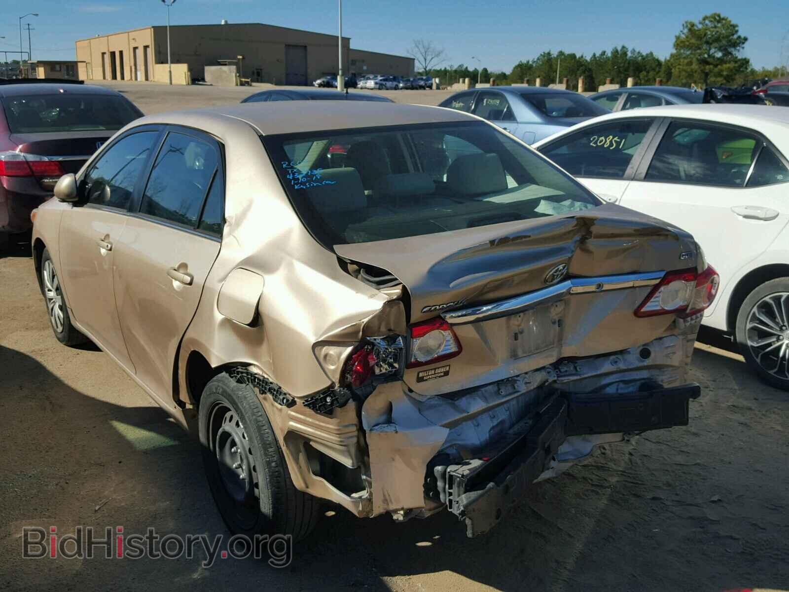 2013 TOYOTA COROLLA BA - VIN: 2T1BU4EE6DC928545 - Фото 3