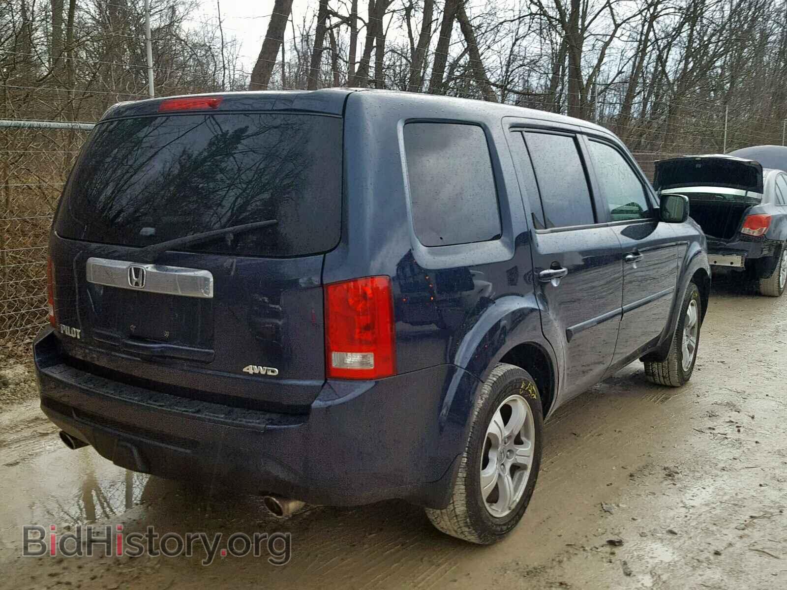 2012 HONDA PILOT EX - VIN: 5FNYF4H48CB050408 - Фото 4