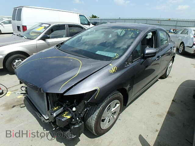 2014 HONDA CIVIC - VIN: 19XFB2F55EE231056 - Фото 2