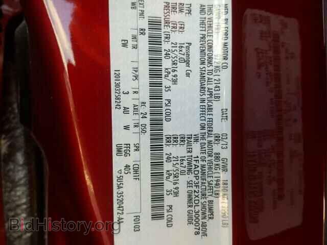 2013 FORD FOCUS - VIN: 1FADP3F2XDL300078 - Photo 10