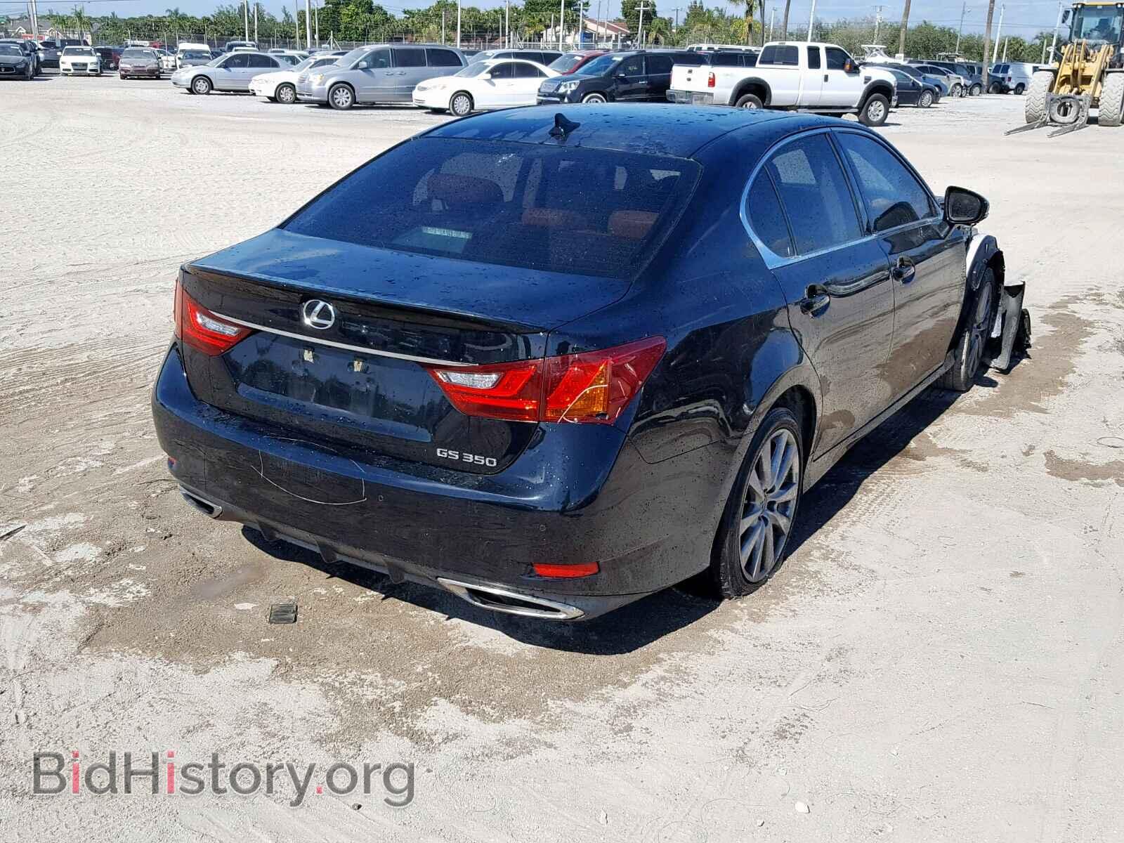 2014 LEXUS GS350 - VIN: JTHBE1BL5E5035326 - Фото 4