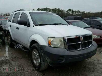 2008 Dodge DURANGO Durango SX, белый — VIN 1D8HD38N78F104567, Copart